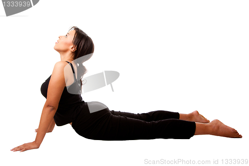 Image of Cobra position Yoga Excercise