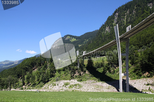 Image of Switzerland - Sunniberg Bridge