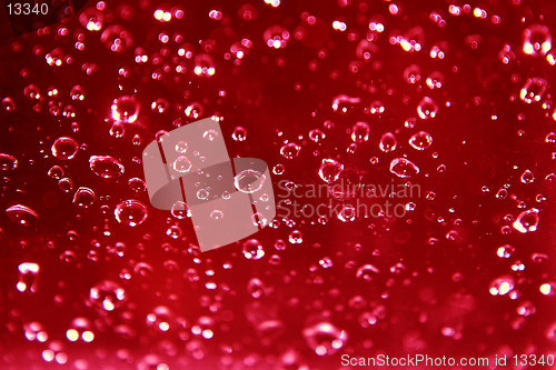 Image of red water abstract