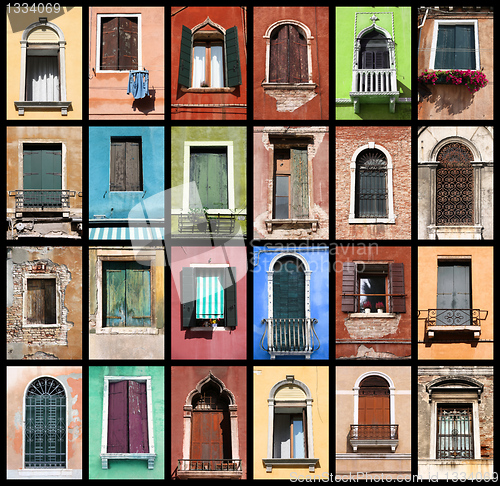 Image of Colorful windows