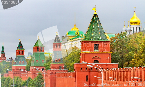 Image of view of the Moscow Kremlin