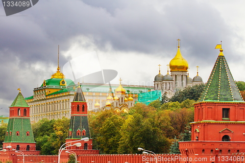 Image of view of the Moscow Kremlin