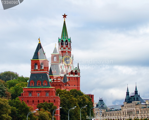 Image of view of the Moscow Kremlin