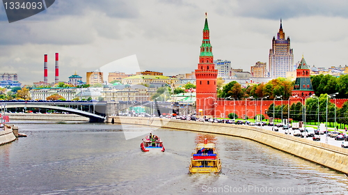 Image of view of the Moscow Kremlin