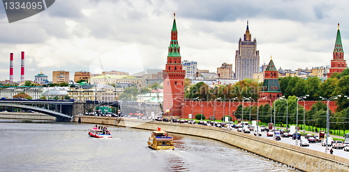 Image of view of the Moscow Kremlin