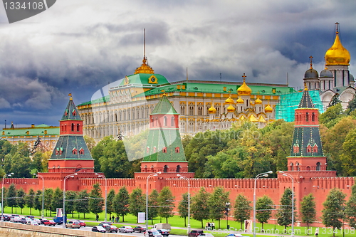 Image of view of the Moscow Kremlin