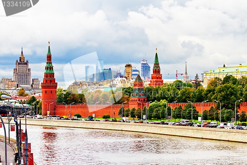 Image of view of the Moscow Kremlin