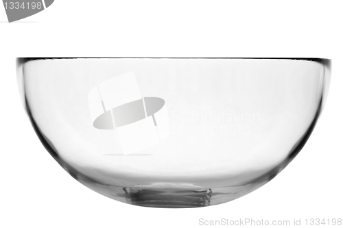 Image of Empty glass bowl