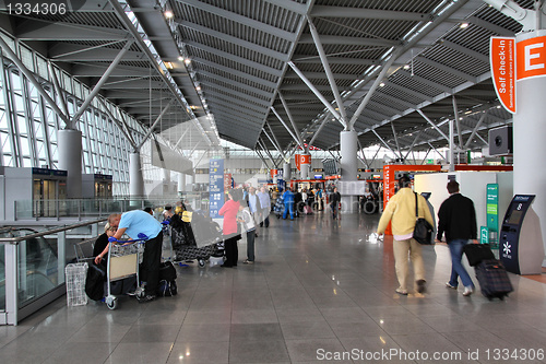 Image of Warsaw airport interior