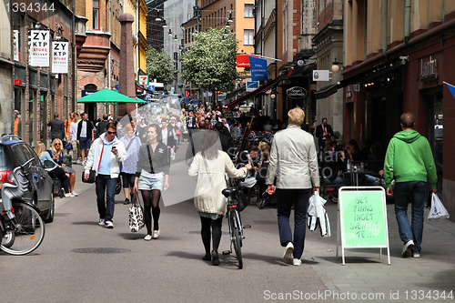 Image of Stockholm shopping