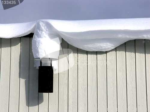 Image of snow roof