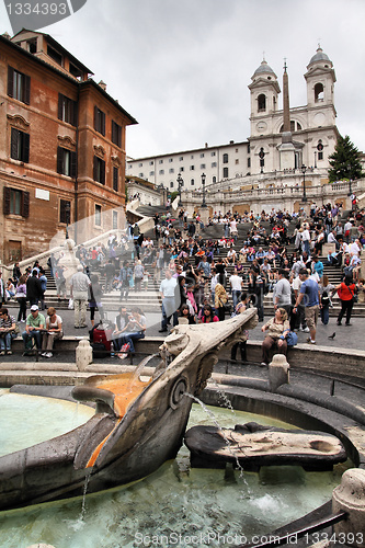 Image of Spanish steps, Rome