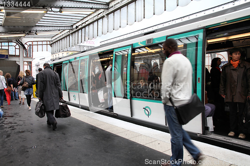 Image of Paris metro