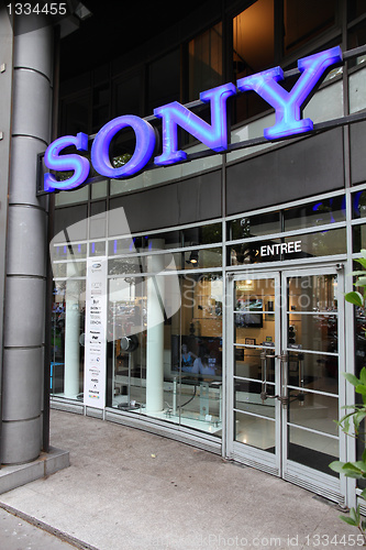 Image of Sony store
