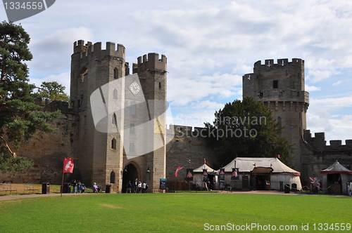 Image of Warwick Castle in England