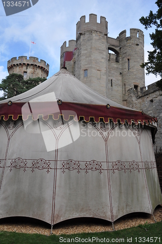 Image of Warwick Castle in England