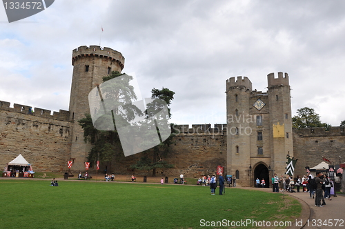 Image of Warwick Castle in England