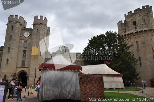 Image of Warwick Castle in England