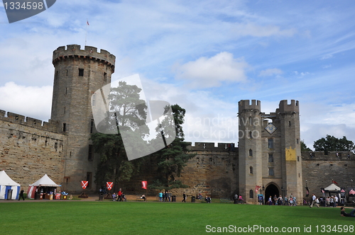 Image of Warwick Castle in England