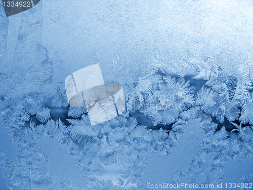 Image of frozen glass