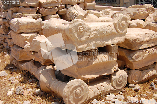 Image of Fragments of ancient columns