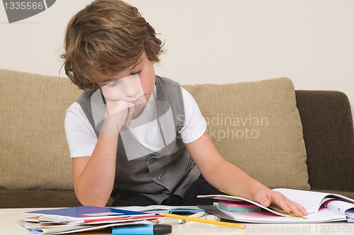 Image of Tired of homework