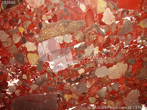 Image of Red marble