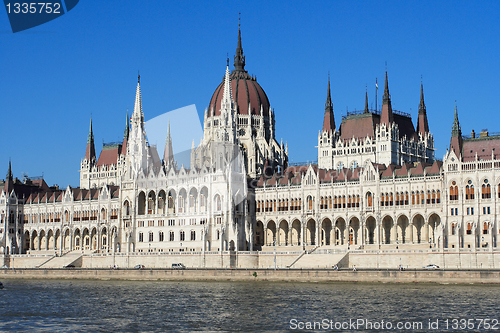 Image of Budapest, the building of the Parliament (Hungary)