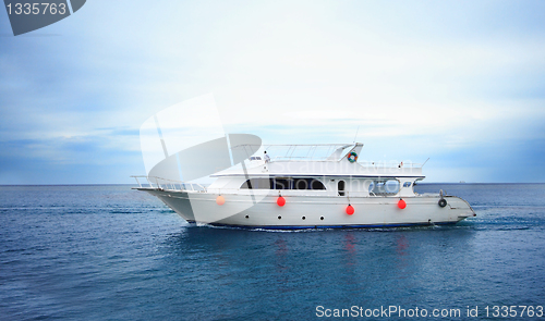 Image of Boat in the sea