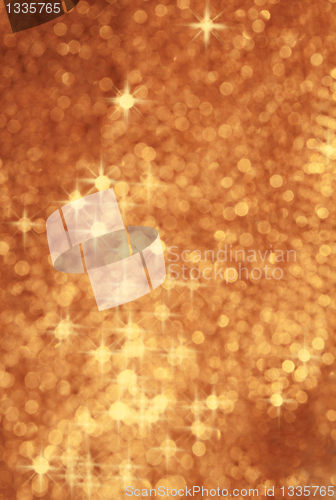 Image of Bokeh effect of a christmas decoration