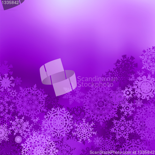 Image of Fiolet color christmas background. EPS 8