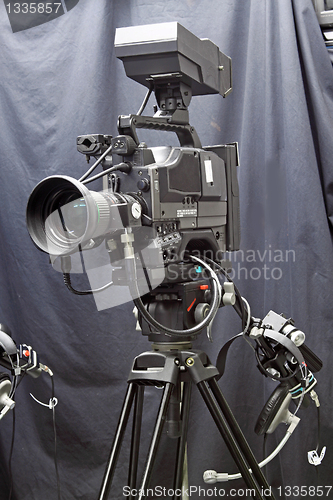 Image of camera in studio