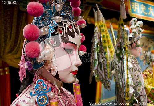 Image of chinese opera dummy ,it is a toy,not real man 