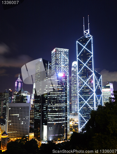 Image of central district, Hong Kong