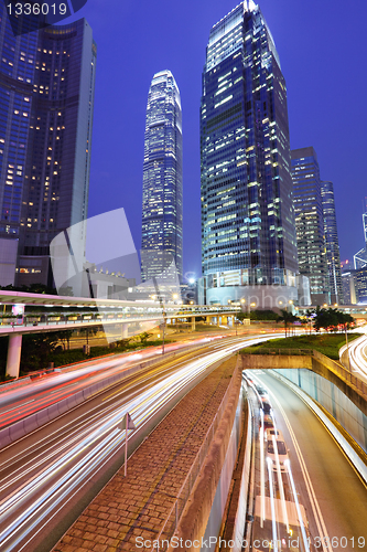 Image of Hong Kong at night