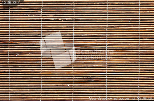 Image of Bamboo placemat texture