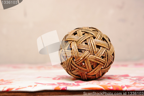 Image of old chinese toy ball