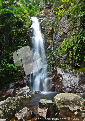 Image of beautiful waterfall