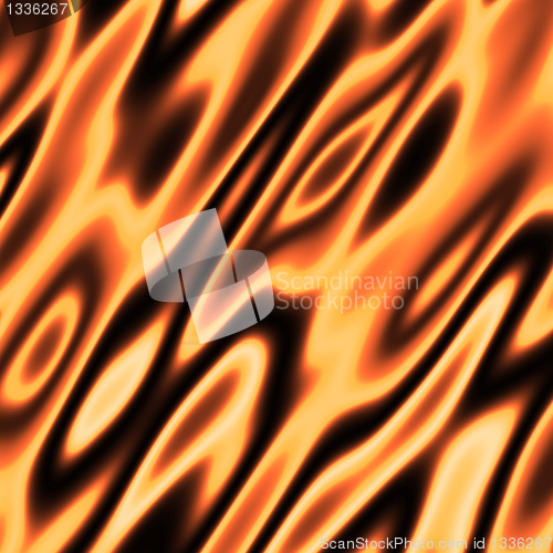 Image of orange fire