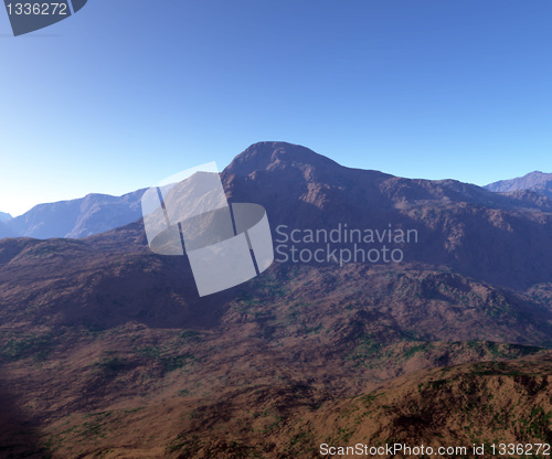 Image of rocky mountain terrain