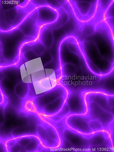 Image of purple electricity