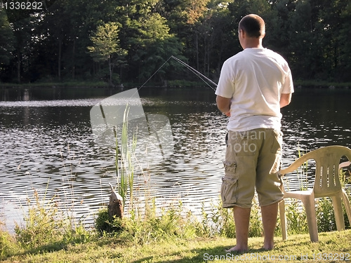 Image of patient fisherman