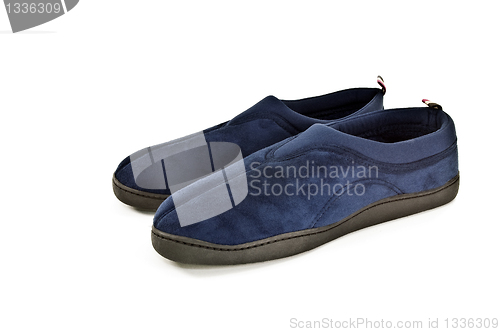 Image of Pair of isolated slippers.