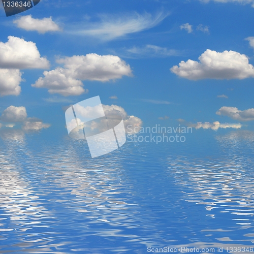 Image of blue sky