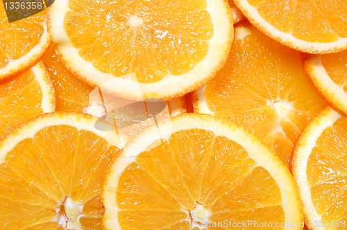 Image of orange fruit background