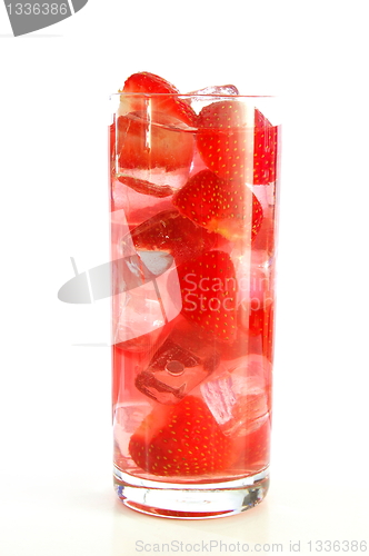 Image of strawberry fruit juice