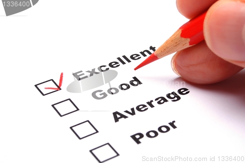 Image of satisfaction survey