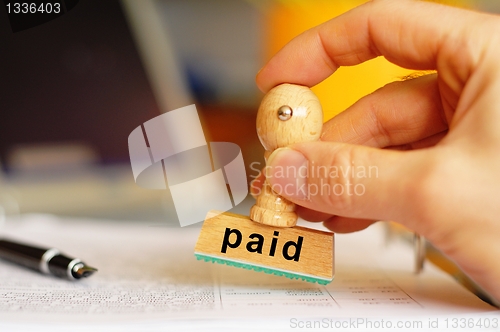 Image of paid
