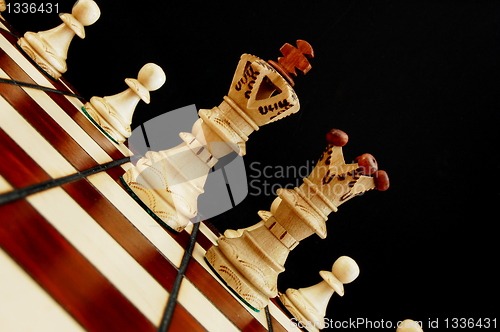 Image of chess conflict