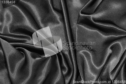 Image of black satin background